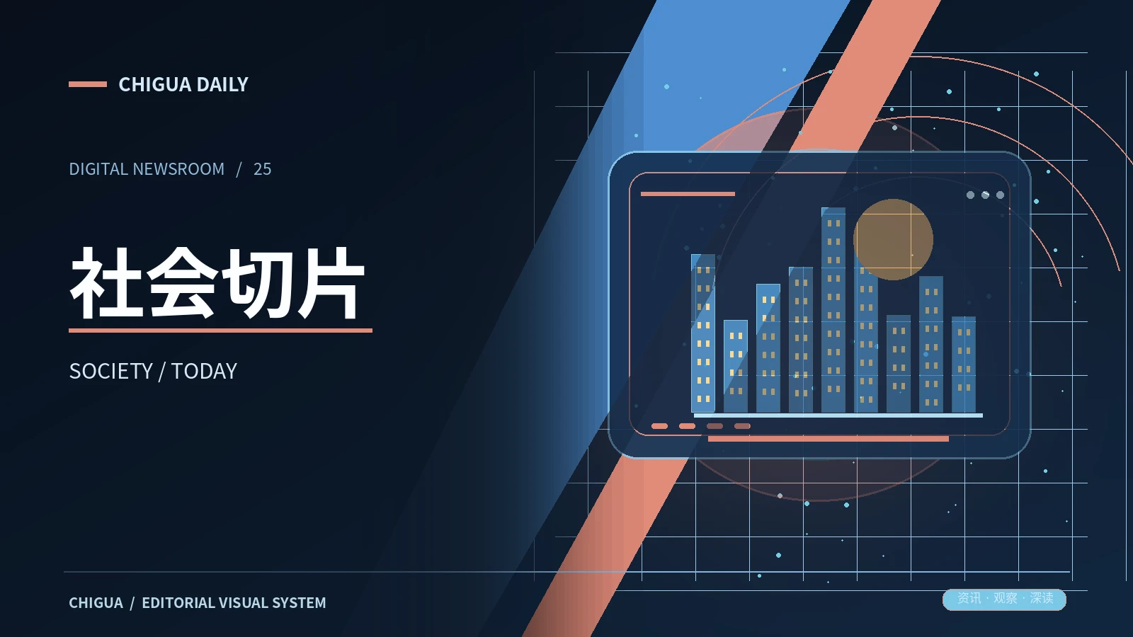 社会切片主题视觉